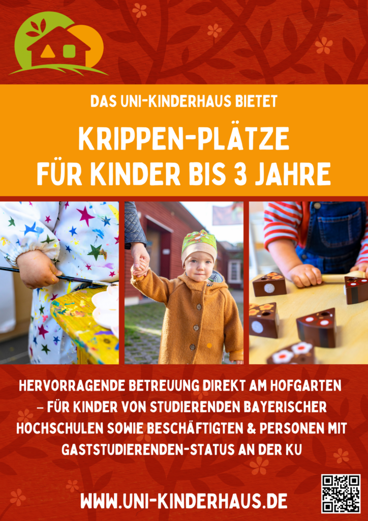 Plakat Krippenplätze ab September 2026